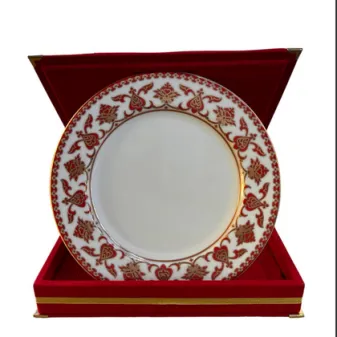 101025 25 cm TABAK KIRMIZI