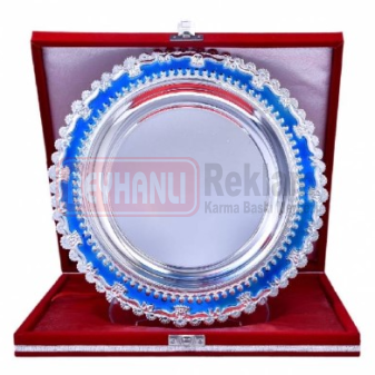 2513 TABAK GÜMÜŞ-MAVİ 2513 TABAK GÜMÜŞ-MAVİ