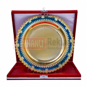 2513 tabak sarı-mavi 2513 tabak sarı-mavi