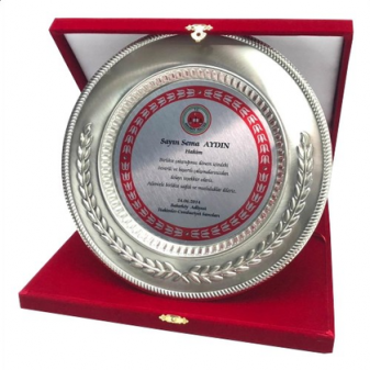 2626-G Tabak Plaket