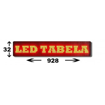 Led Tabela (32x928)