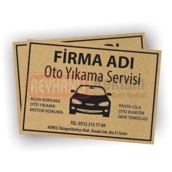 Oto Kağıt Paspas