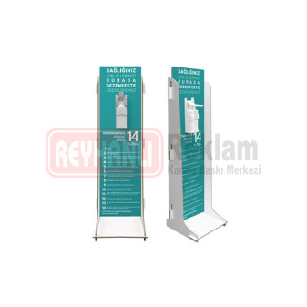 AYAKLI Dezenfekten Standı