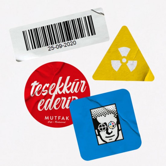 Özel Kesim Etiket / Sticker