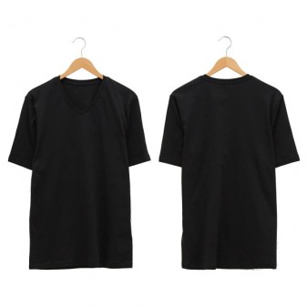 Penye V Yaka T-shirt