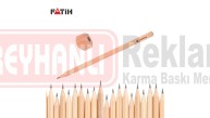 Naturel Köşeli Kurşun Kalem