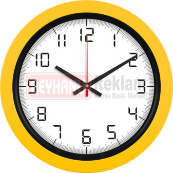 12225SAR Duvar Saatleri (40 cm)