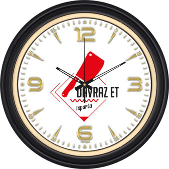 12345SVR Duvar Saatleri (34 cm)