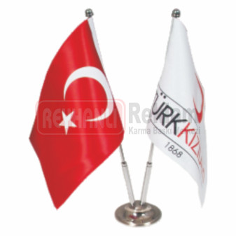 13735 İkili Masa Bayrağı