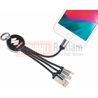 4975SYH Işıklı Şarj Kablosu