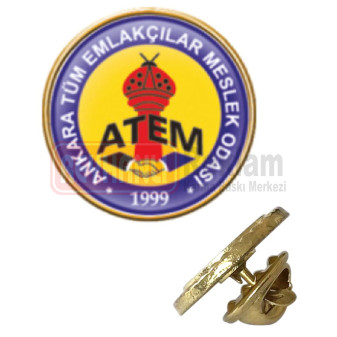 8358AYV Damla Etiket Rozet 8358AYV Damla Etiket Rozet