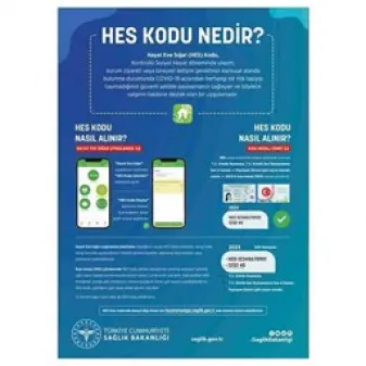 Hes Kodu Nedir Uyarı Levhası