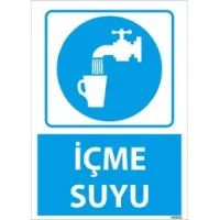 İçme Suyu Uyarı Levhası