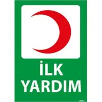 İlk Yardım 2 Uyarı Levhası