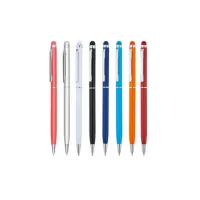 Dokunmatik Uclu Metal Kalem (Baskılı)