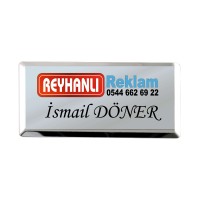 Baskılı Firma Yaka İsimliği