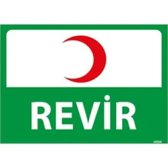 Revir 2 Uyarı Levhası