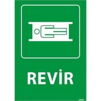Revir Uyarı Levhası