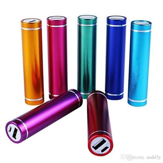 Metal Silindir PowerBank