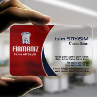 PVC Kaplı Kartvizit