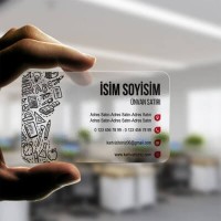 Şeffaf Kartvizit