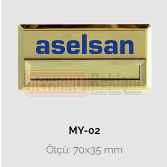 YAKA İSİMLİĞİ YAKA İSİMLİĞİ