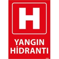 Yangın Hidrantı Uyarı Levhası
