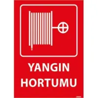 Yangın Hortumu Uyarı Levhası